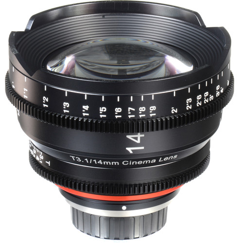 Rokinon Xeen 14mm T3.1 Lens para Canon EF Mount