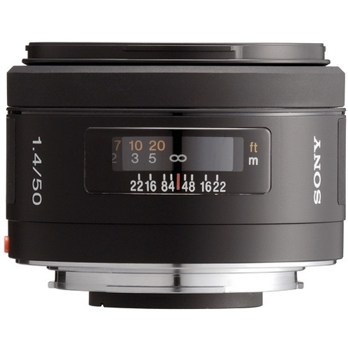 Sony 50mm f/1.4 Lens SAL50F14 B&H Photo Video