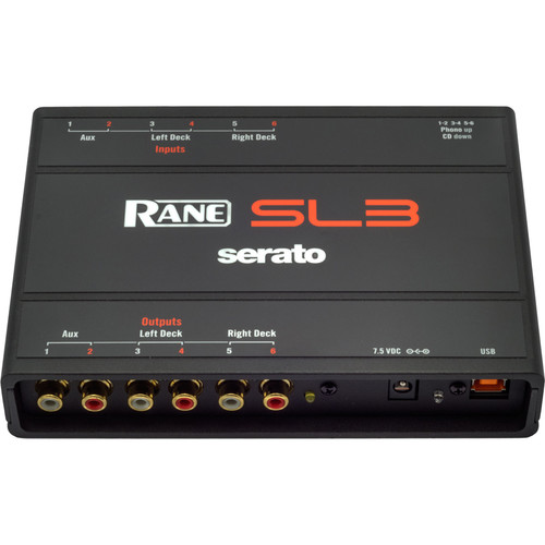 Rane SL 3 - USB 2.0 Interface for Serato Scratch Live SL 3 B&H