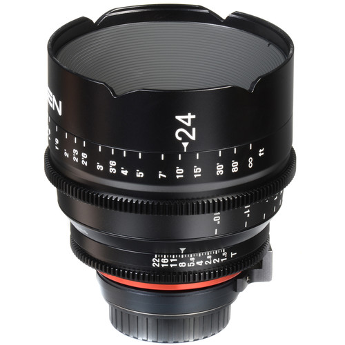 Rokinon Xeen 24mm T1.5 Lens para Canon EF Mount