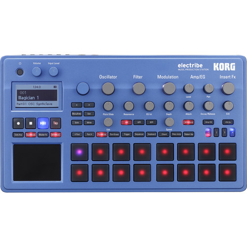 Korg Electribe Music Production Station with V2.0 Software (Blue)