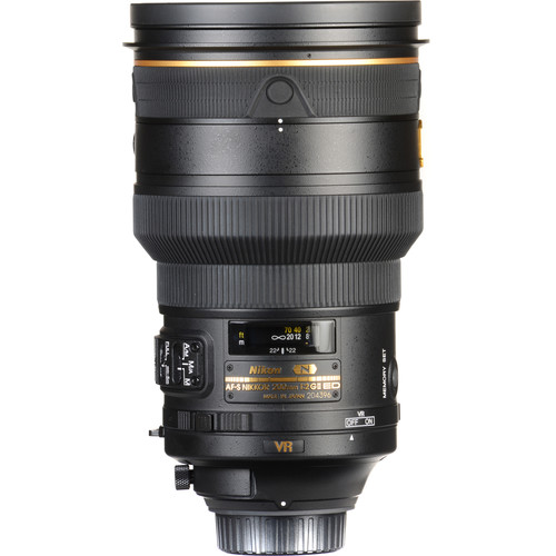 Nikon AF-S NIKKOR 200mm f/2G ED VR II Lens 2188 B&H Photo Video