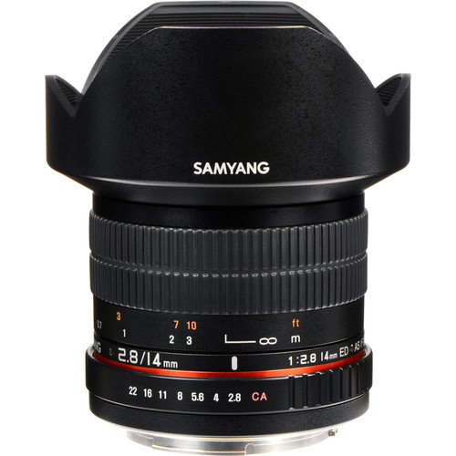 Samyang 14mm f/2.8 ED AS IF UMC Lens for Canon EF SY14M-C 