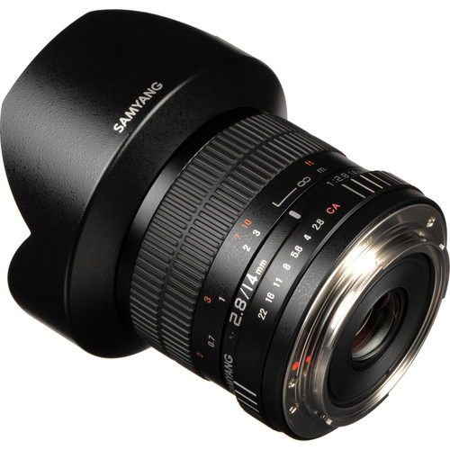 Samyang 14mm f/2.8 ED AS IF UMC Lens for Canon EF SY14M-C B&H