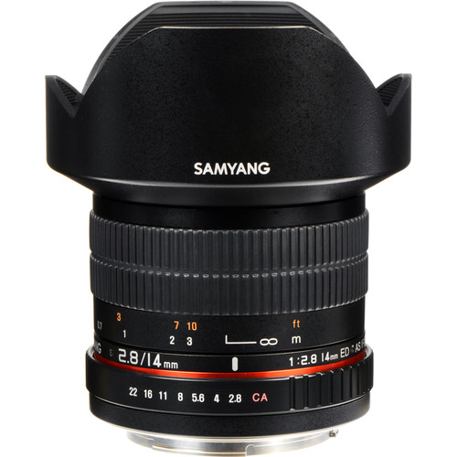 Samyang 14mm f/2.8 ED AS IF UMC Lens for Four Thirds SY14M-O