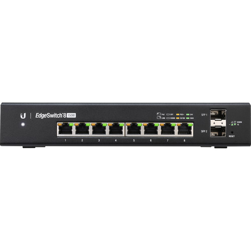 Ubiquiti Networks EdgeSwitch 8-Port 150-Watt Managed PoE+ Gigabit Switch with SFP