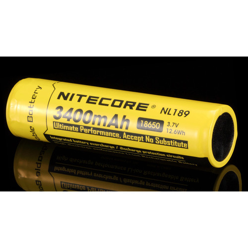 Batterie Accus Li-Ion 18650 Nitecore 3400 mAh