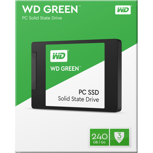 usund Luscious fælde WD 240GB Green SATA III 2.5" Internal SSD WDS240G1G0A B&H Photo