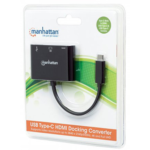 Adaptador USB C- HDMI Manhattan