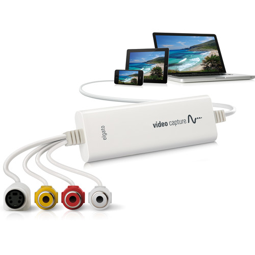 RCA S-Video To USB Capture Adapter For PC and Mac
