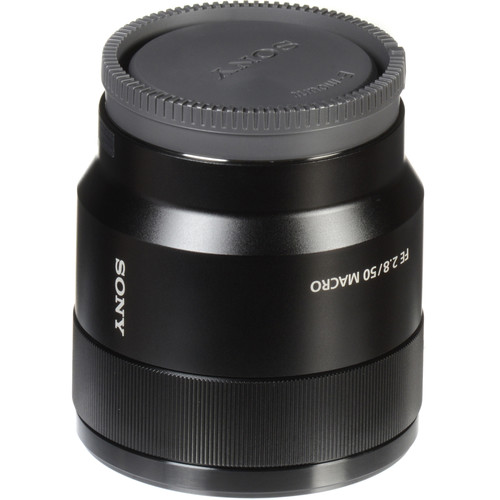 manga Resplandor Caso Sony FE 50mm f/2.8 Macro Lens with Lens Care Kit B&H Photo Video