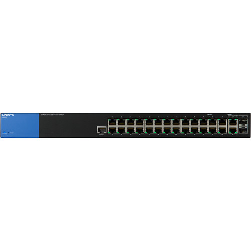 24-Port Managed Gigabit Ethernet Switch, Linksys