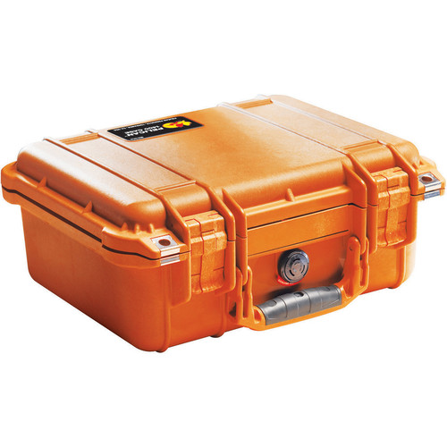 Pelican 1400 Case with Foam (Orange) 1400-000-150 B&H Photo Video