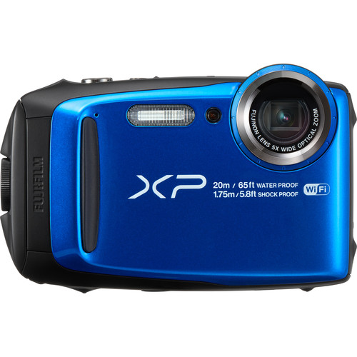 FUJIFILM FinePix XP120 Digital Camera (Blue) 600019757 B&H Photo