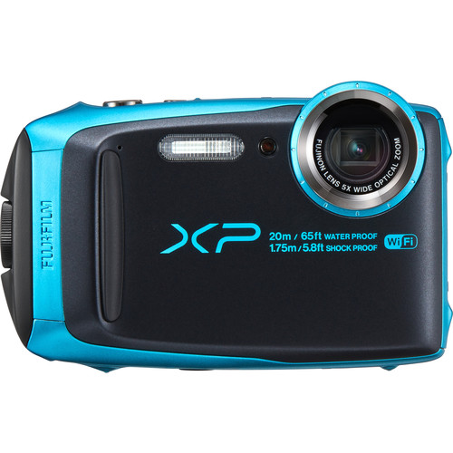 FUJIFILM FinePix XP120 Digital Camera (Sky Blue) 600019758 B&H