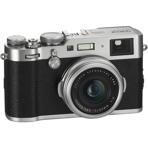 FUJIFILM X100F Digital Camera (Silver) 16534584 B&H Photo Video