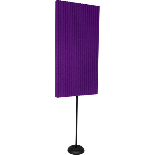 Auralex ProMAX V2 Acoustic Panels with Floor Stands (Purple)