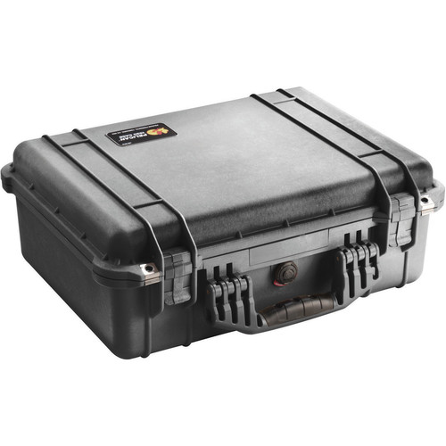 CASE, PELICAN 1560, BLACK, w/ PICK-PLUCK FOAM