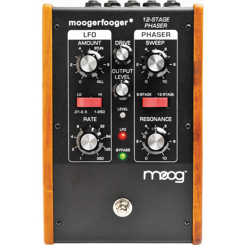 Moog Moogerfooger MF-103 12-Stage Phaser (Black) MF-103-0001 B&H