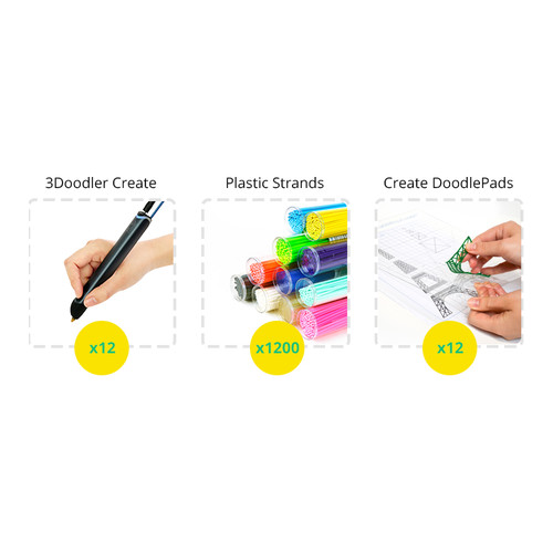 3Doodler Create EDU Bundle (Full) 3DOODCREEDUALLUS B&H Photo