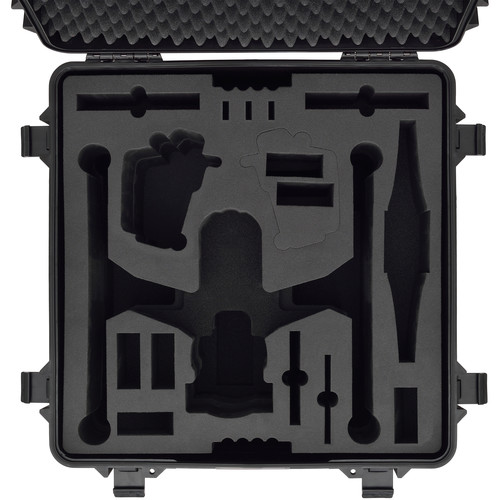 Prelude Inspiration Accor HPRC Wheeled Hard Case with Foam for DJI Inspire 2 INS2-4600W-01