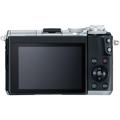 Canon M6 EOS Mirrorless Digital Camera (M6 Body, Silver) B&H