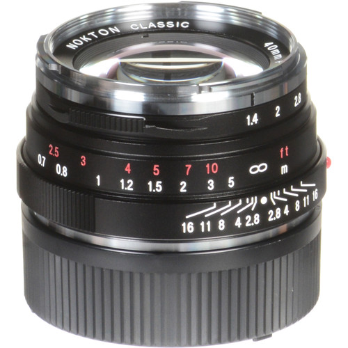 Voigtlander Nokton Classic 40mm f/1.4 MC Lens