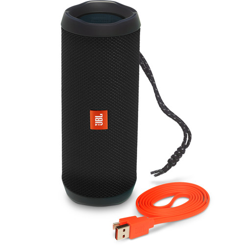 forhindre reagere at lege JBL Flip 4 Wireless Portable Stereo Speaker (Black)