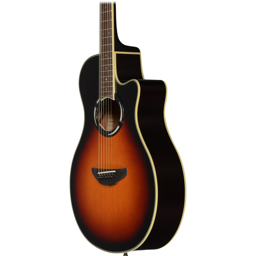 Yamaha APX500III Thinline Acoustic/Electric Cutaway Guitar (Vintage  Sunburst)