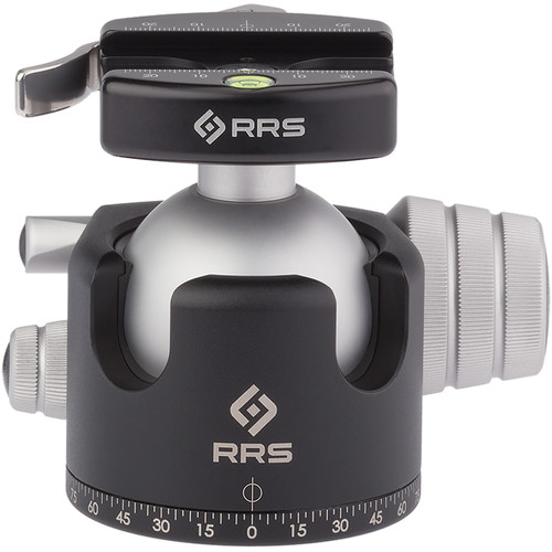 Really Right Stuff BH-55 Ball Head with Full-Size Lever-Release Clamp  (Chrome)