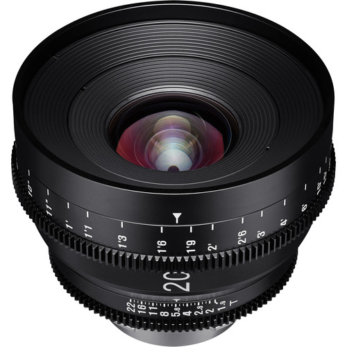Rokinon Xeen 20mm T1.9 Lens con Canon EF Mount