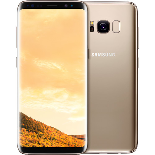 Samsung Galaxy S8 SM-G950F 64GB Smartphone (Unlocked, Maple Gold)