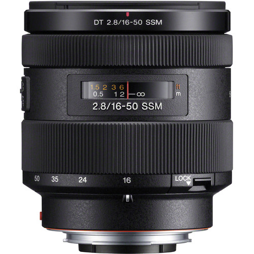 Sony DT 16-50mm f/2.8 SSM Lens SAL1650 B&H Photo Video