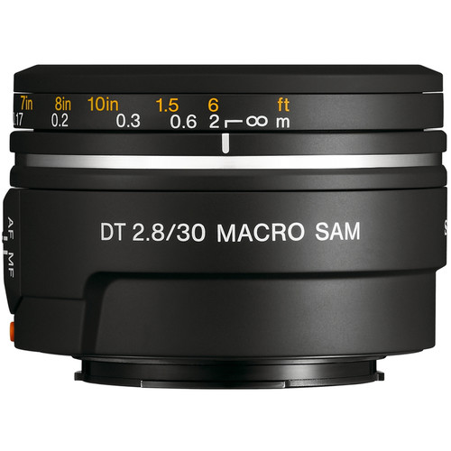 Sony DT 30mm f/2.8 Macro SAM Lens SAL30M28 B&H Photo Video