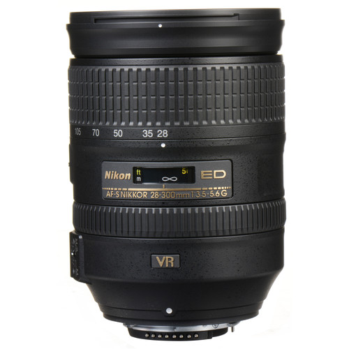 Nikon AF-S NIKKOR 28-300mm f/3.5-5.6G ED VR Lens 2191 B&H