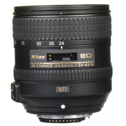 Nikon AF-S NIKKOR 24-85mm f/3.5-4.5G ED VR Lens