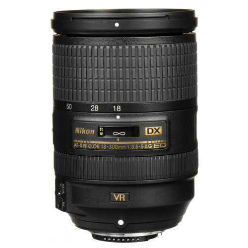 Nikon AF-S DX NIKKOR 18-300mm f/3.5-5.6G ED VR Lens 2196 B&H