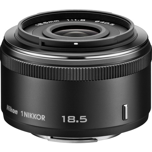 Nikon 1 NIKKOR 18.5mm f/1.8 Lens (Black) 3323 B&H Photo Video