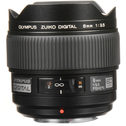 Olympus 8mm f/3.5 Fisheye ED Zuiko Digital Lens 261010 B&H Photo