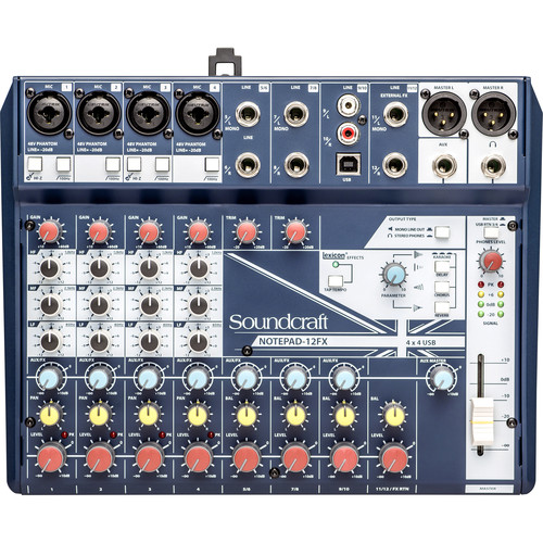 Soundcraft Notepad-5 Small Format Analog Mixer