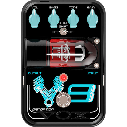 VOX Tone Garage V8 Tube Distortion Pedal TG1V8DS B&H Photo Video