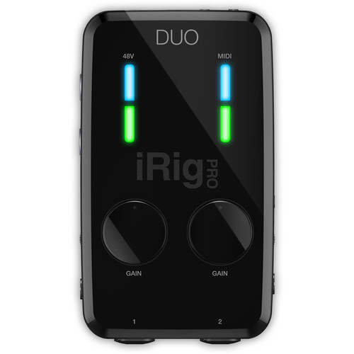 IK Multimedia iRig Pro Duo Studio Suite - Music CB-DUOSTD-HCD-IN