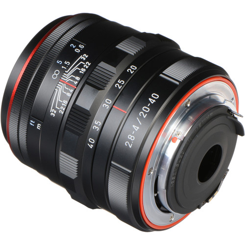 Pentax HD Pentax DA 20-40mm f/2.8-4 ED Limited DC WR Lens (Black)