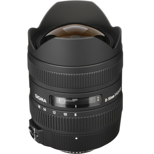 Sigma 8-16mm f/4.5-5.6 DC HSM Lens for Nikon F 203306 B&H Photo