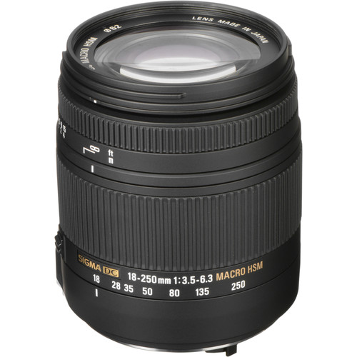 Sigma 18-250mm F3.5-6.3 DC Macro HSM for Pentax K Cameras