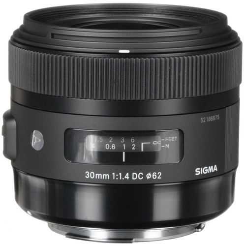 Sigma 30mm f/1.4 DC HSM Art Lens for Canon EF 301-101 B&H Photo