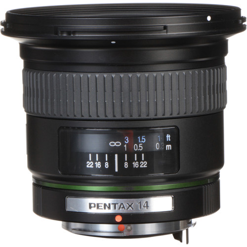 Pentax Super Wide Angle SMCP-DA 14mm f/2.8 Autofocus Lens 21510