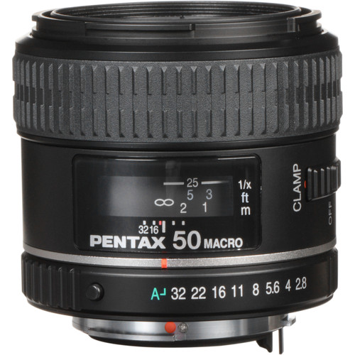 Pentax Normal smc P-D FA 50mm f/2.8 Macro Autofocus Lens