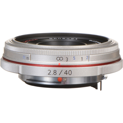Pentax HD Pentax DA 40mm f/2.8 Limited Lens (Silver) 21400 B&H