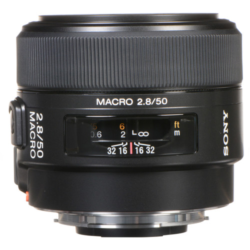 Sony 50mm f/2.8 Macro Lens SAL50M28 B&H Photo Video